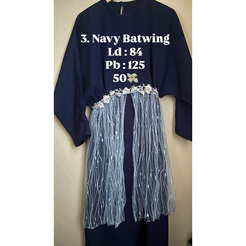 Dress braidsmaid navy