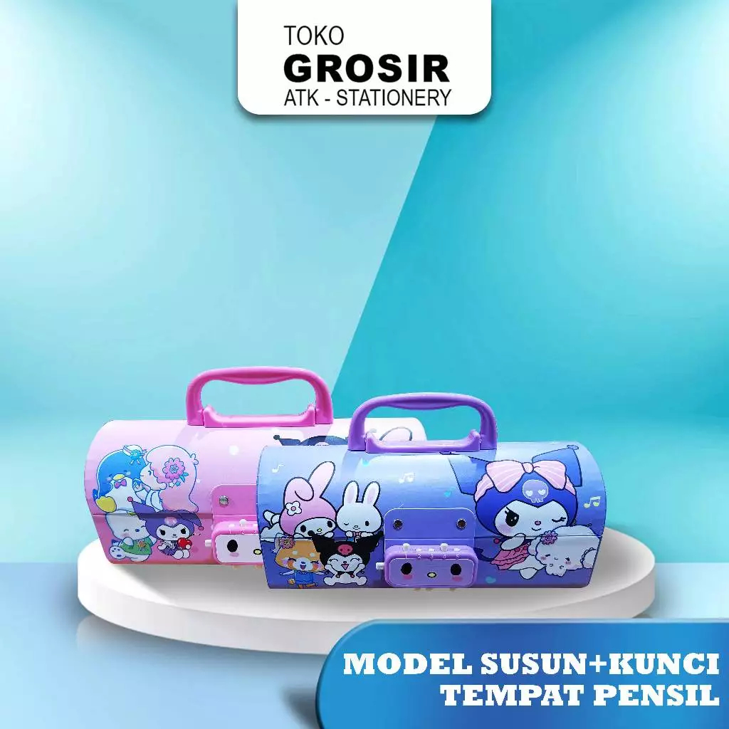 

(LIVE) Kotak Pensil Karton + KODE D3051SR / Tempat Pensil / Pencil Case / Boks Pensil / Box Pen / Tempat Pensil