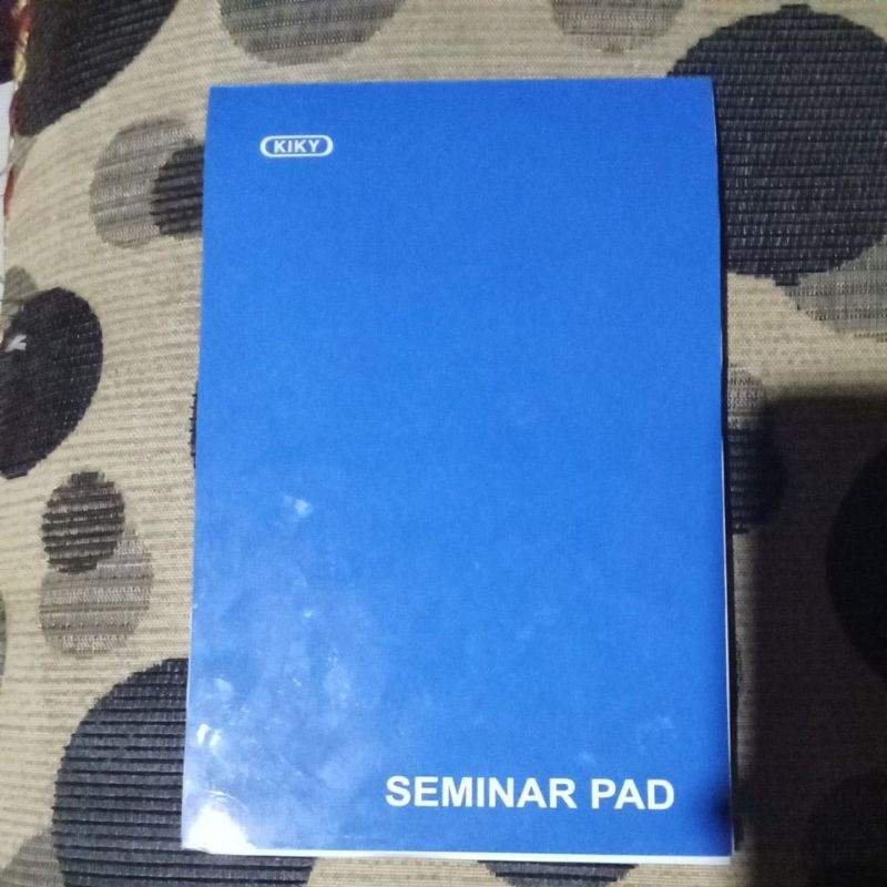 

Hellensdiary | Kiky Notebook Seminar Pad 25 lembar - Biru