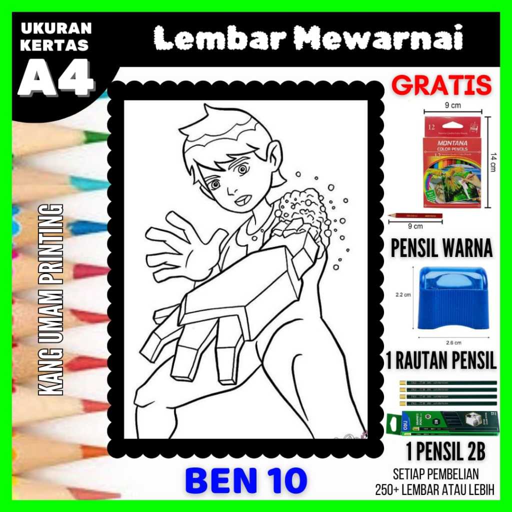 

Lembar Mewarnai Gambar Ben 10 / Ben Ten Untuk Semua Usia Bagian 04, Gambar Sketsa, Kertas Mewarnai
