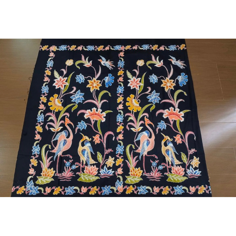 RECOMMENDED KAIN BATIK  KOMBINASI TULIS MOTIF BURUNG, ASLI BATIK PEKALONGAN