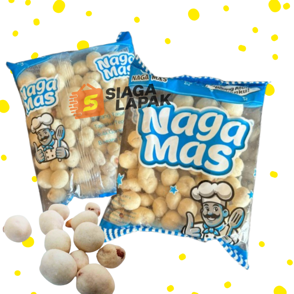 

Kacang Atom NAGA MAS 60gr Kacang Bersalut Original Shanghai Premium