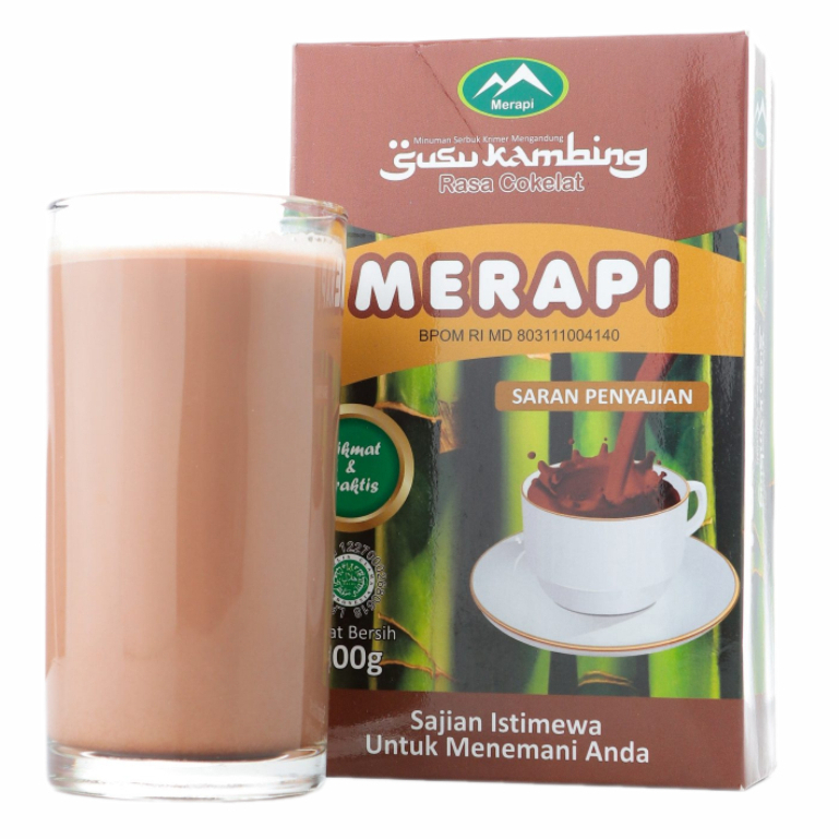 

Susu Bubuk Kambing Etawa Merapi Rasa Coklat