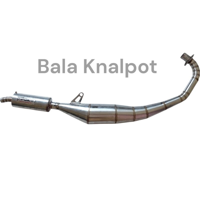 Knalpot satria 2 tak standar racing stainles PDK