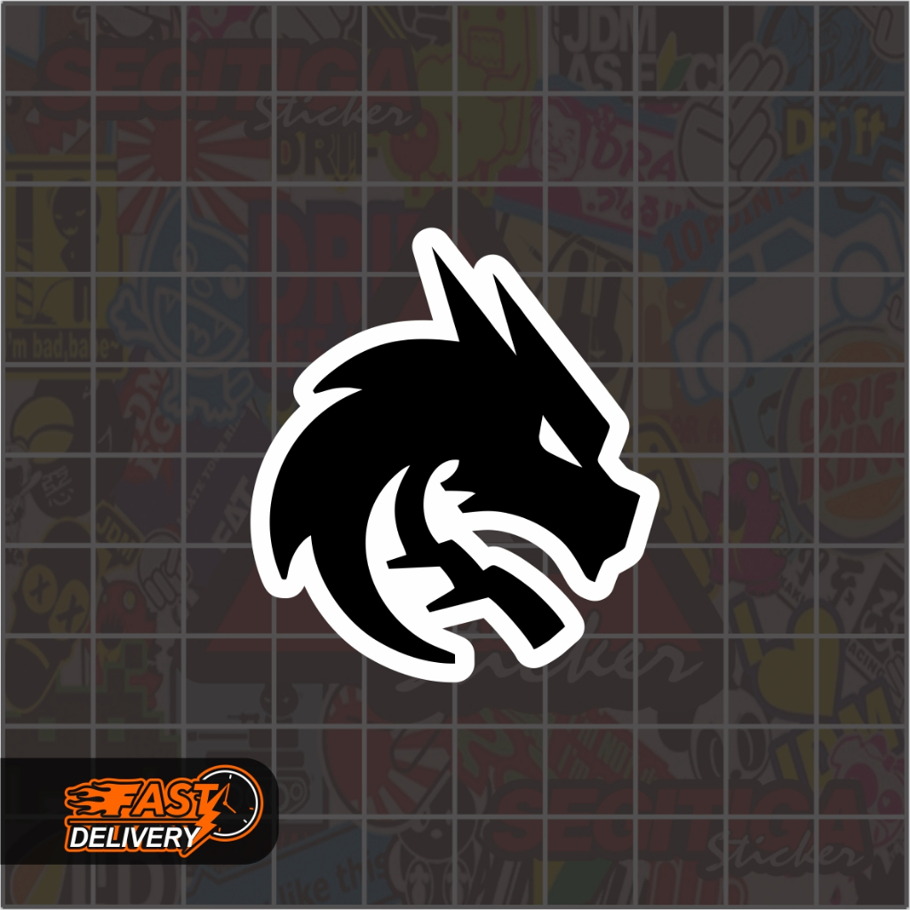 

Sticker Team Spirit Esport Ukuran 4.5 x 5 Cm