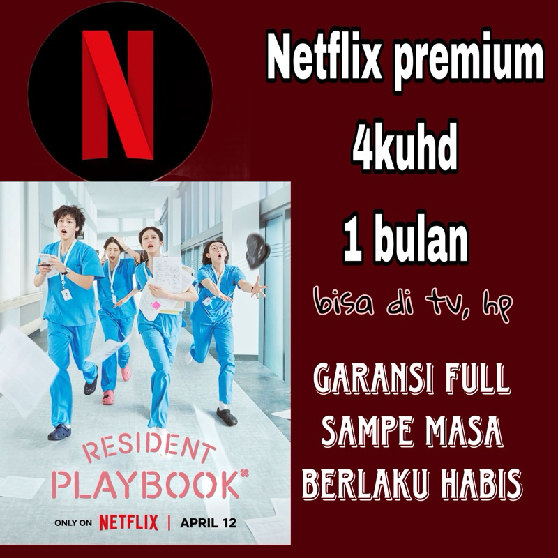 PROMO NETFLIX 1 BULAN FULL GARANSI