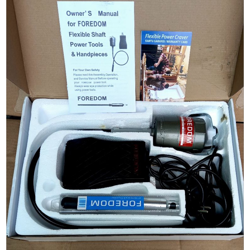 pedal dinamo mesin foredom bor porting polishing gerinda grinding tuner korek grafir handpiece