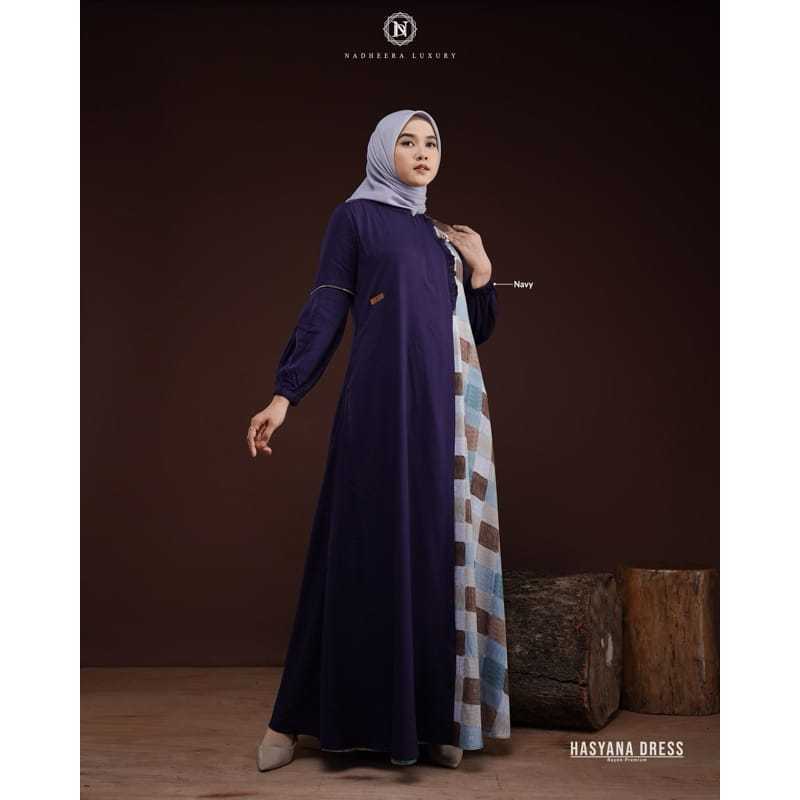 HASYANA DRESS NADHEERA LUXURY RAYON PREMIUM