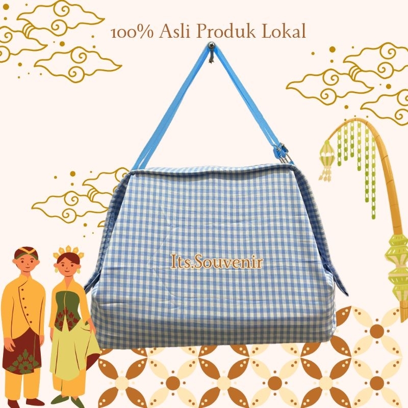 Tas Lipat Belanja Jinjing Bandung shoping bag Kain Parasut Souvenir Unik Cendramata Eco bag Ultah We