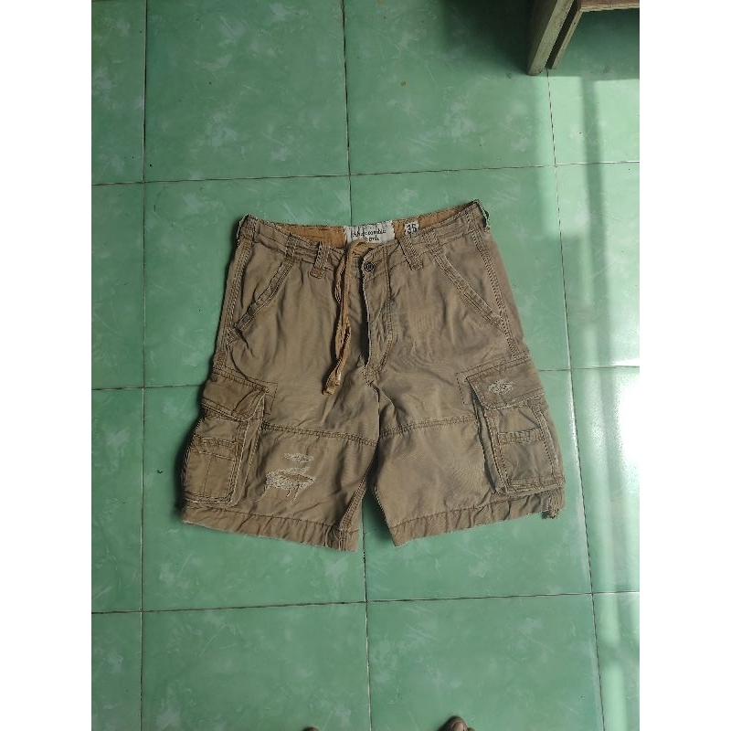 celana cargo pendek abercrombie