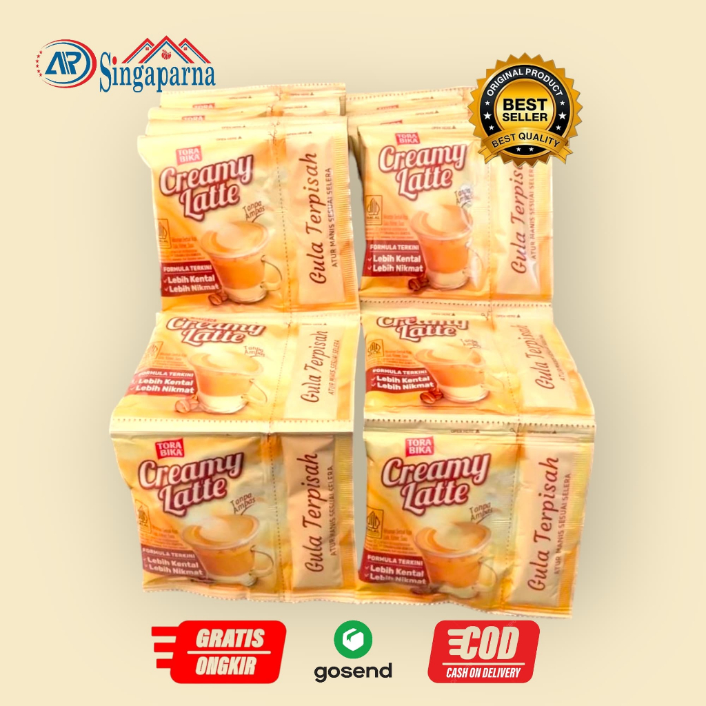 

Torabika Creamy Latte Renceng isi 10pcs @25gram Manisnya Kita Yang Atur