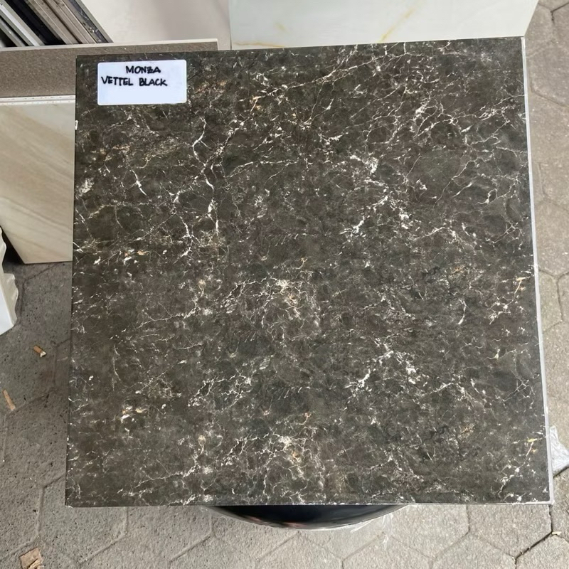 Keramik Lantai 50x50 Monza Vettel Black | Keramik Licin | Keramik glossy