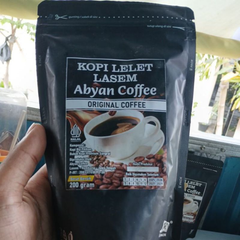 

Kopi Lelet Premium Orginal Uk.200 gram