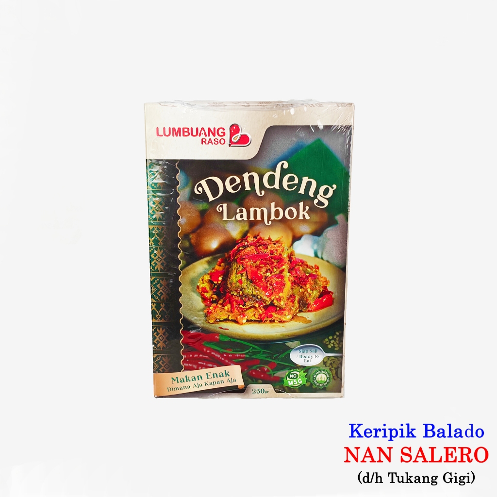 

Dendeng Lambok Balado Lumbuang Raso