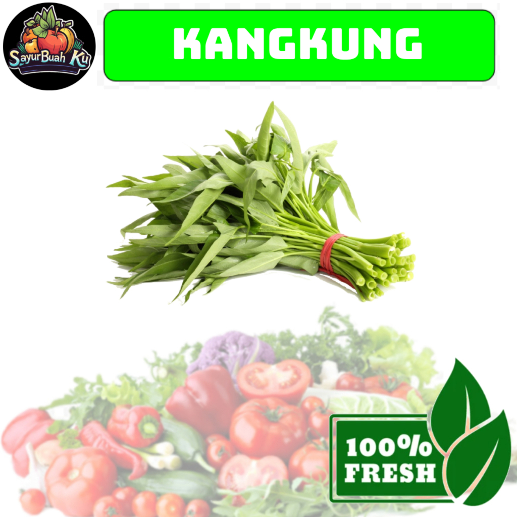 

Daun Kangkung Sayur Segar 1 Ikat, SayurBuah Ku - Lampung