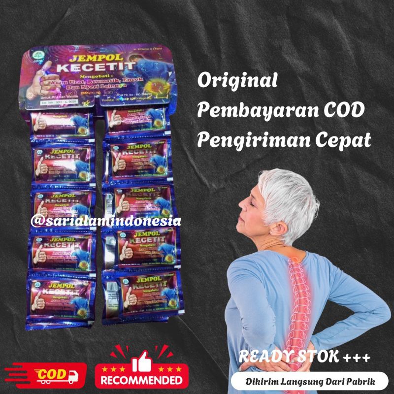 

Jempol Kecetit Kapsul Original 1 Renceng Isi 20 Saset