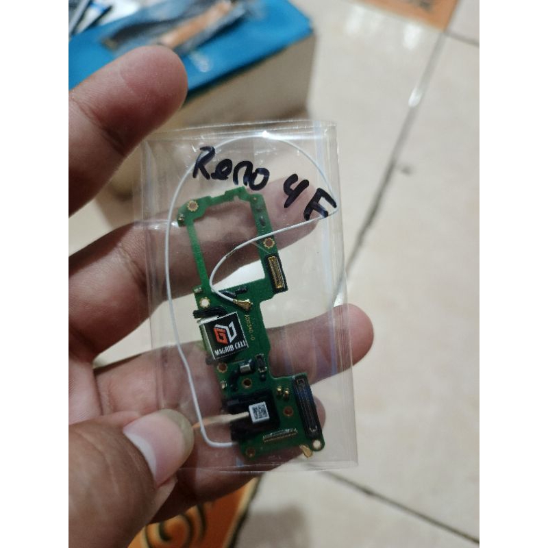 BOARD CHARGER OPPO RENO 4F ORI COPOTAN