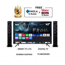 <KSE> POLYTRON LED 43 INCH SMART TV  PLD-43TCV8865