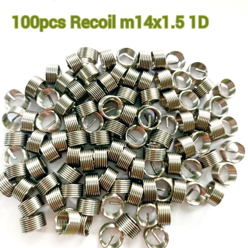 KS00039 paket 100pcs recoil m14x1.5 1D recoil baut oli oversize recoil baut oli mobil