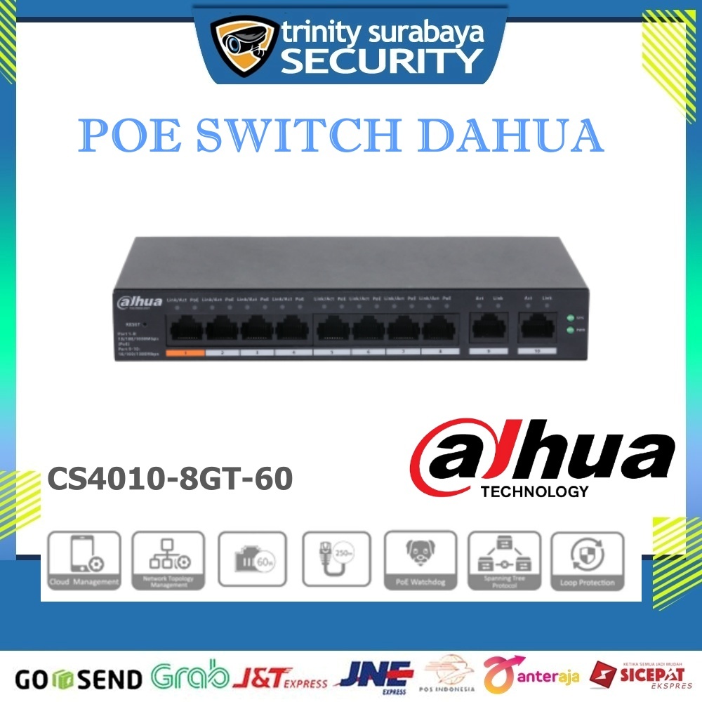 POE SWITCH DAHUA CS4010-8GT-60