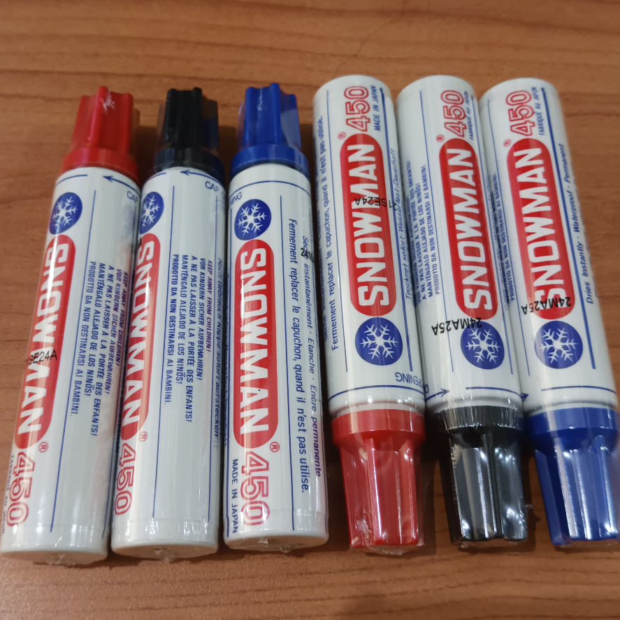 

Sepidol Spidol Jumbo Snowman Permanent 450 Original