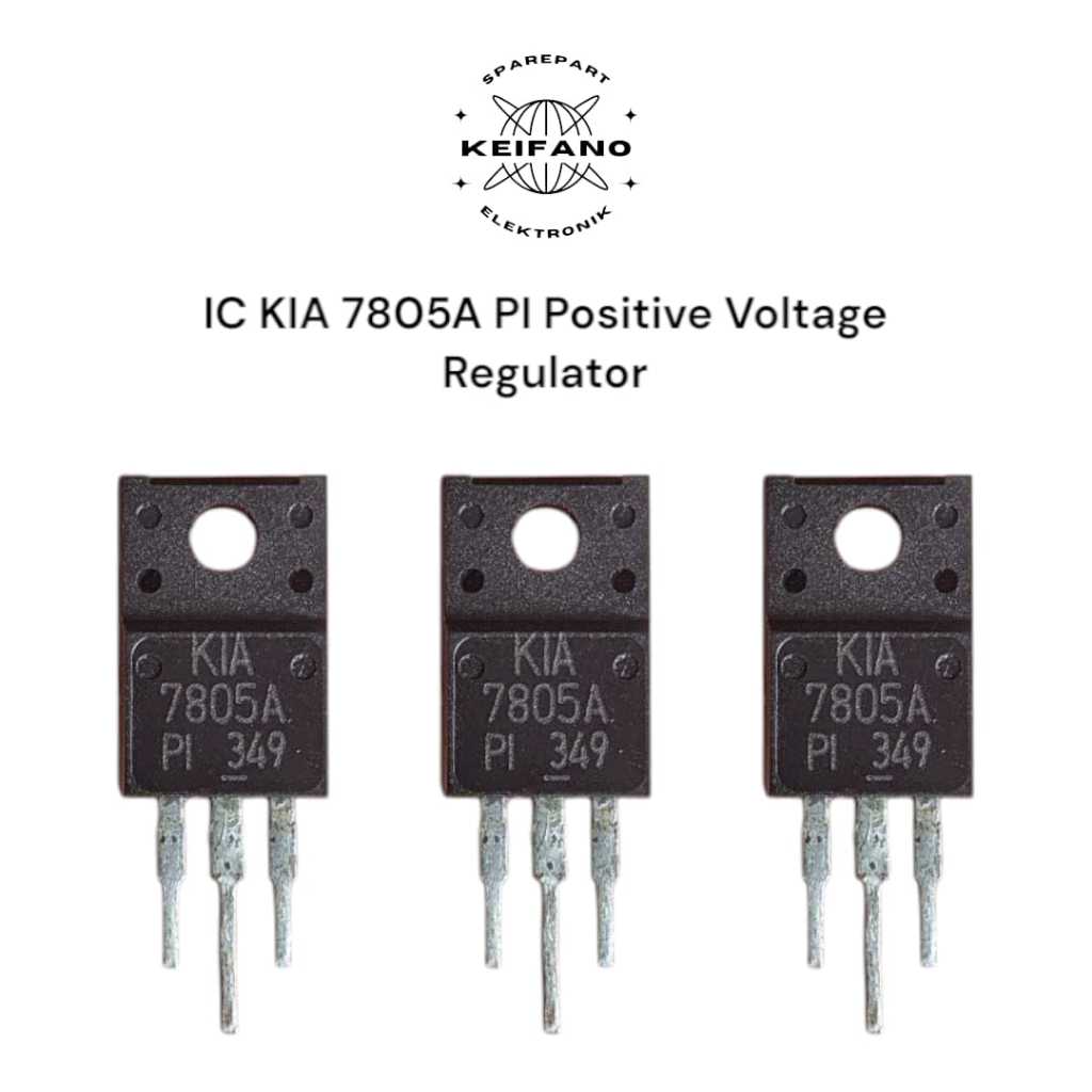IC KIA 7805 / Positive Voltage Regulator Cabutan Original