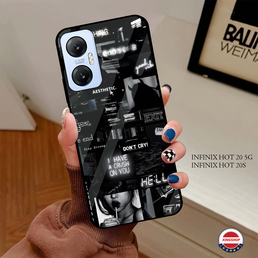 [IPS68] CASE GLOSSY HD  Kilau | INFINIX HOT 20 5G | INFINIX HOT 20S | Casing Hp Glossy | CASE KEKINI