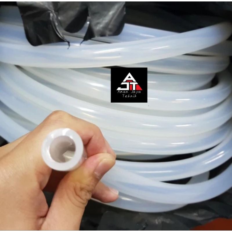 selang silikon (silicone tube ID 12mm×OD 20mm) tahan panas