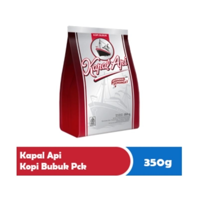 

Kapal Api Kopi Bubuk 350g (1dus isi 9pcs)