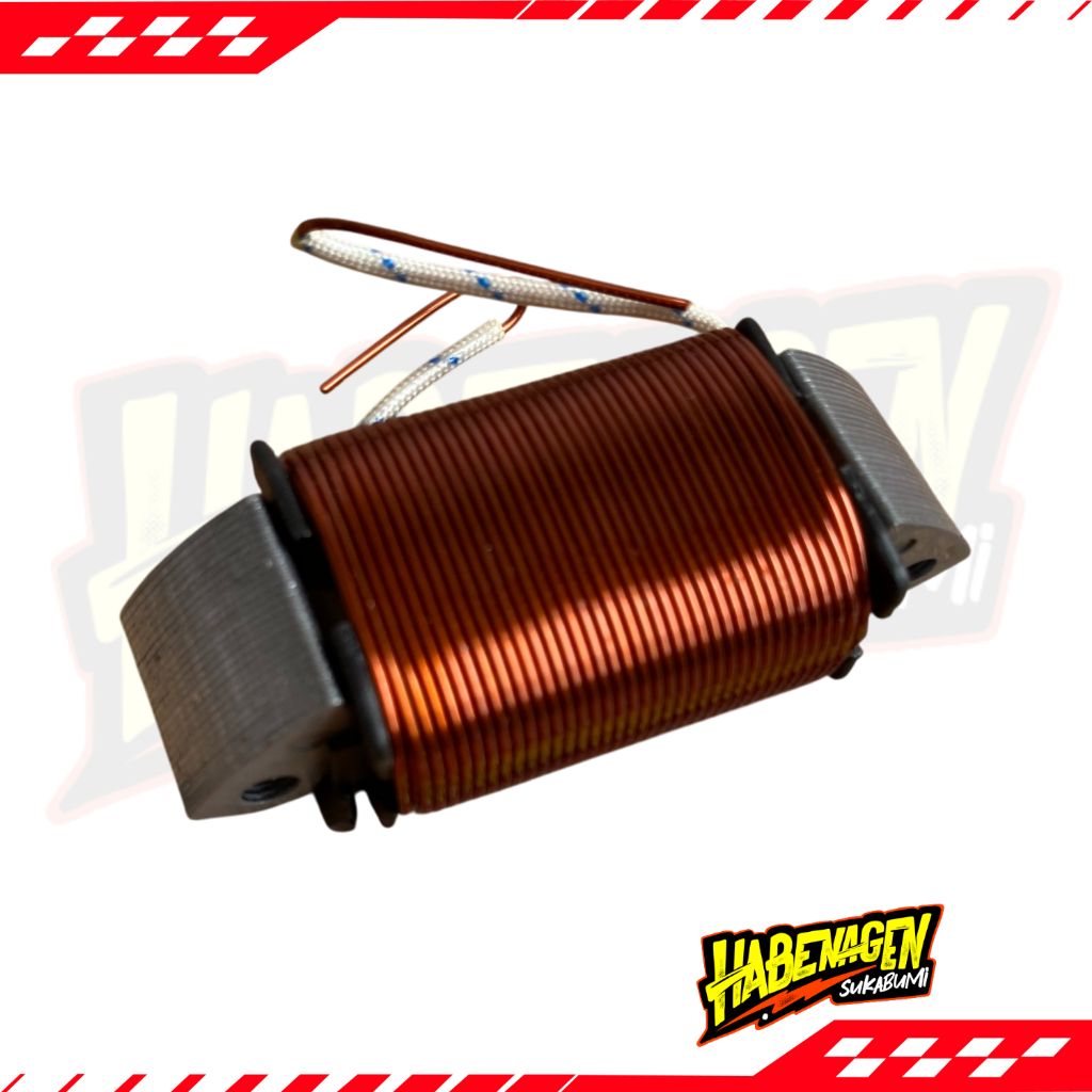 Spul Spool Lampu Pengisian Fullwave 12V Honda Astrea Star Prima Win 100 Win100 Detail Original