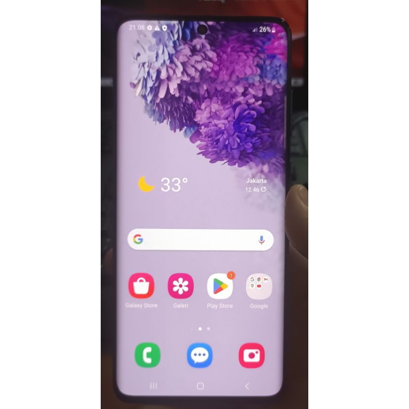 Samsung S20PLUS SECOND / S20+ SECOND Tidak minus Ram 8GB MEMORY 128GB S20 PLUS