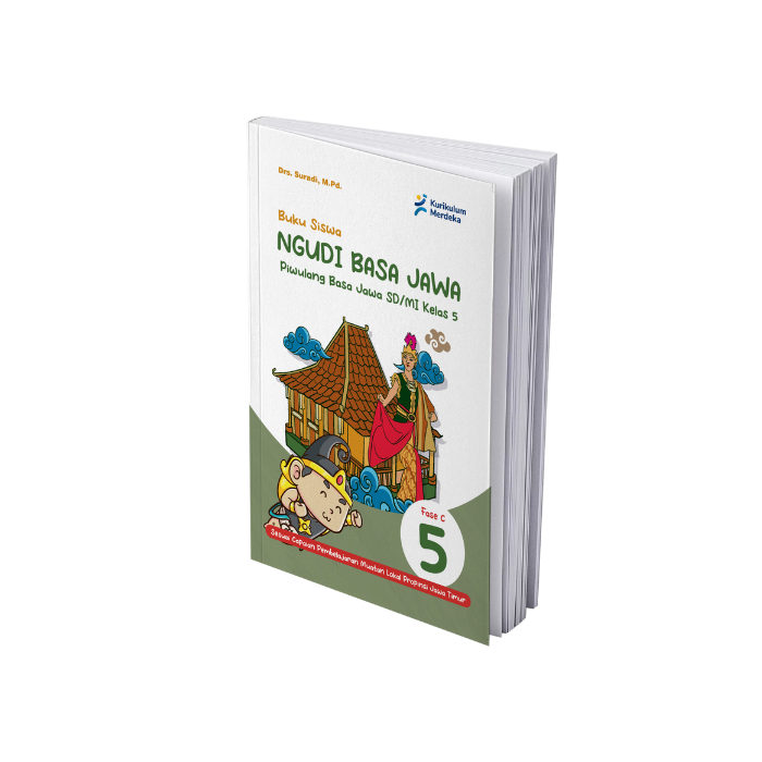 Buku Ngudi Basa Jawa (Jawa Timur) untuk Siswa SD/MI Kelas 5 Kurikulum Merdeka