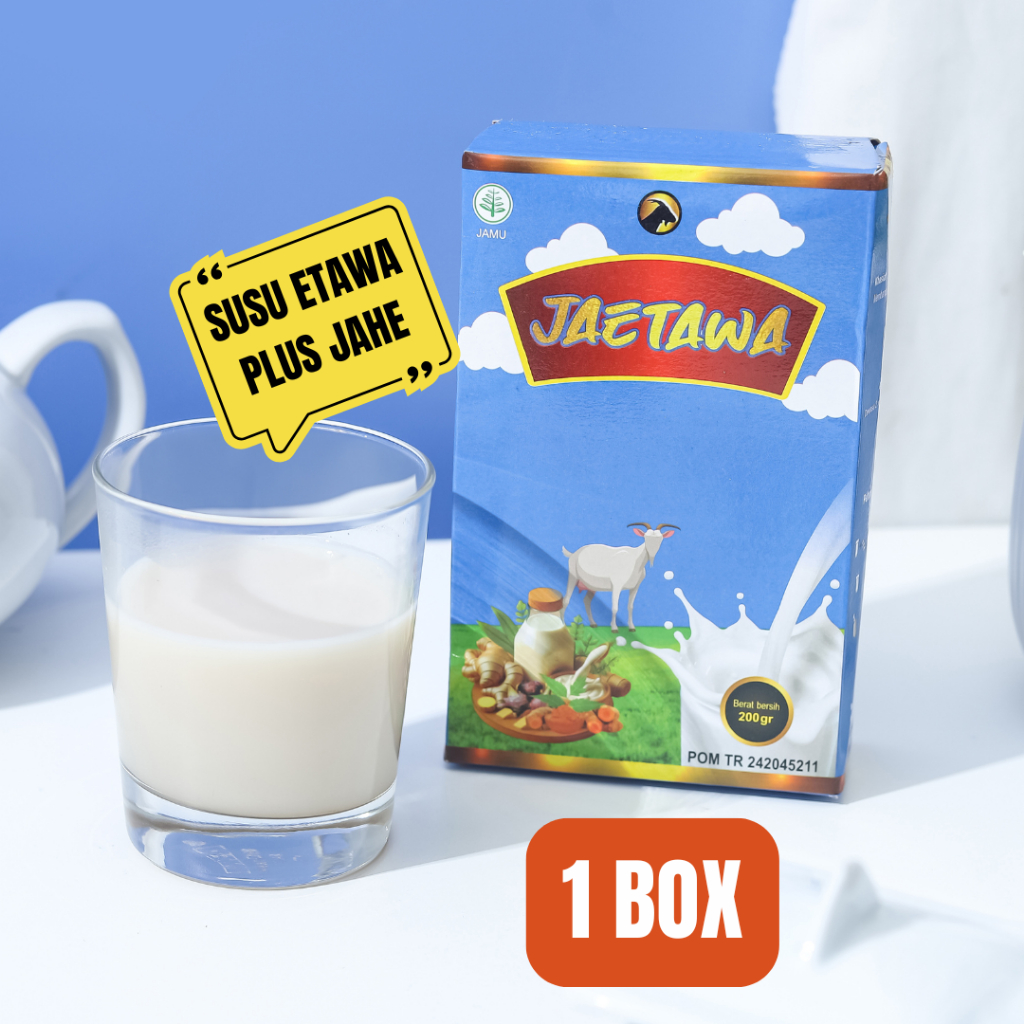 

SUSU ETAWA DAN JAHE MERAH - JAETAWA - HANGATNYA TERASA SEHATNYA NYATA