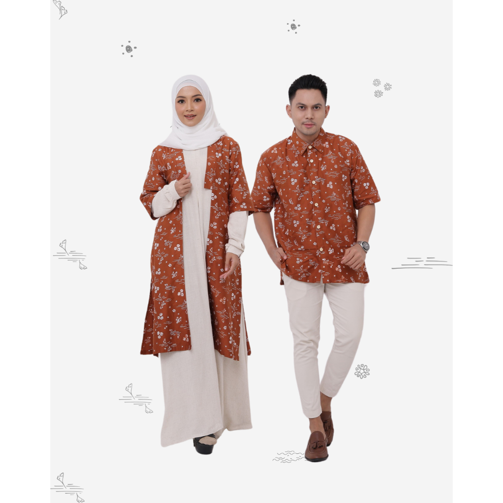 Sasmaya - Batik Couple Premium Modest Pria Wanita Modern