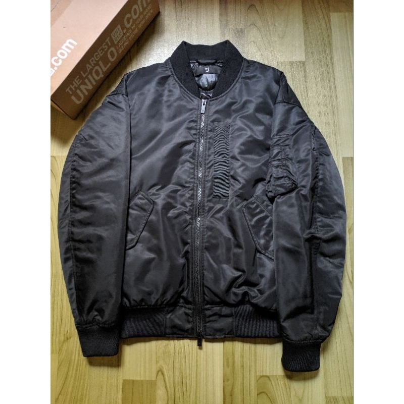 Jaket Bomber Pria Original / Fashion Pria / Outerwear / Uniqlo +J