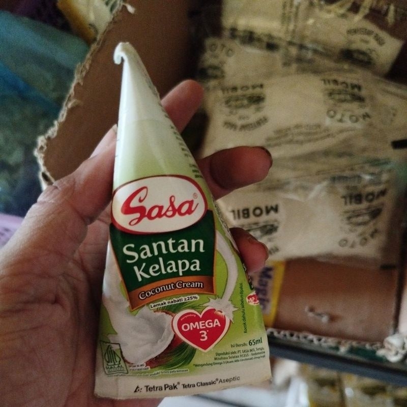 

Santan cair Sasa segitiga 60 ml