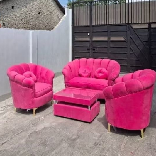 Sofa Kerang 211 + Meja Kain Bludru