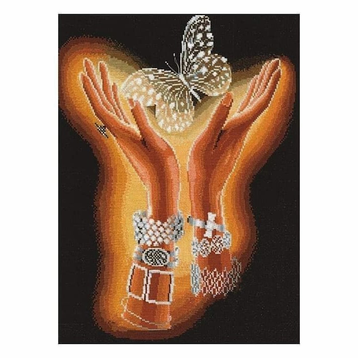 Paket Kristik Andriana x-04 crystal butterfly (BA)