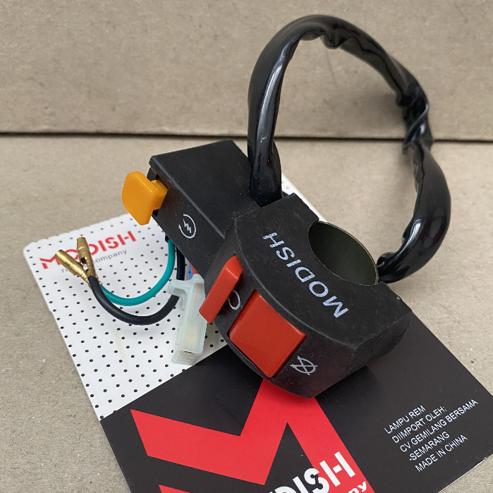 Saklar kanan Domino saklar starter on off lampu universal MD1