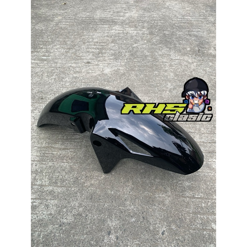 spakbor slebor depan cbr 150 lama old warna hitam