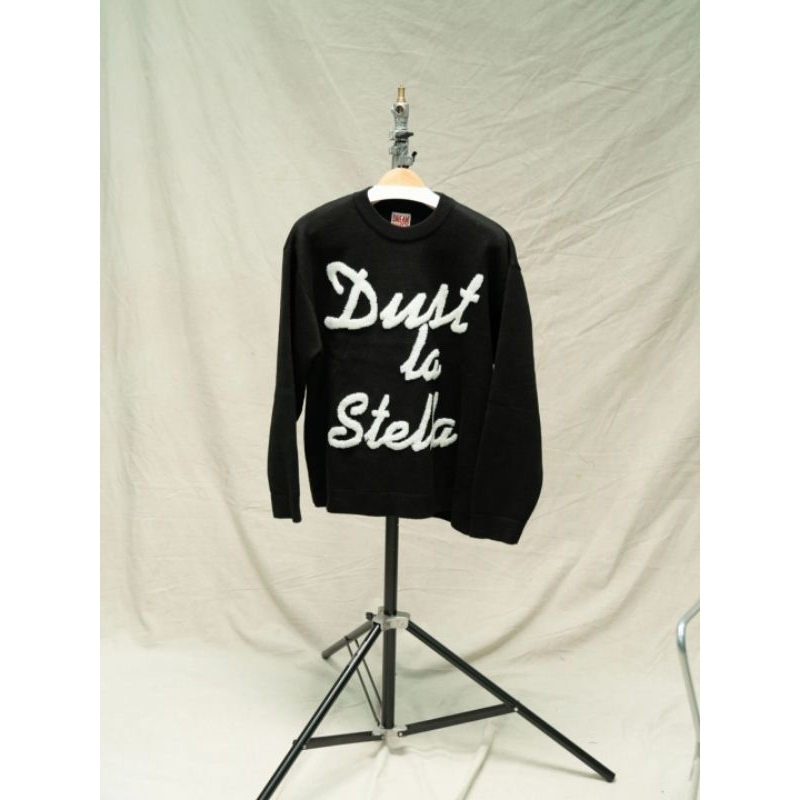 Knit Dust La Stella Signature Long Sleeve Black