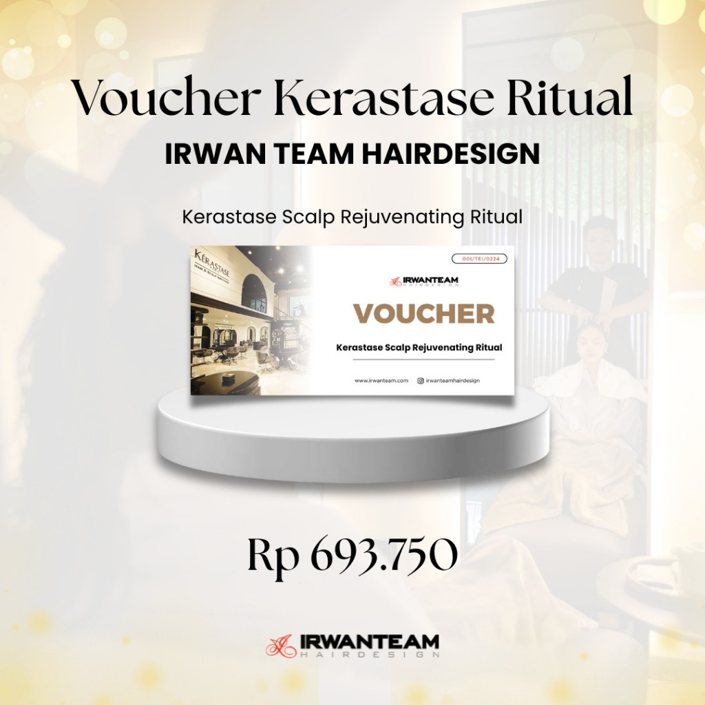 Voucher Salon Scalp Rejuvenating Ritual Kerastase - Treatment Khusus Kulit Kepala Berlaku Seluruh Ca