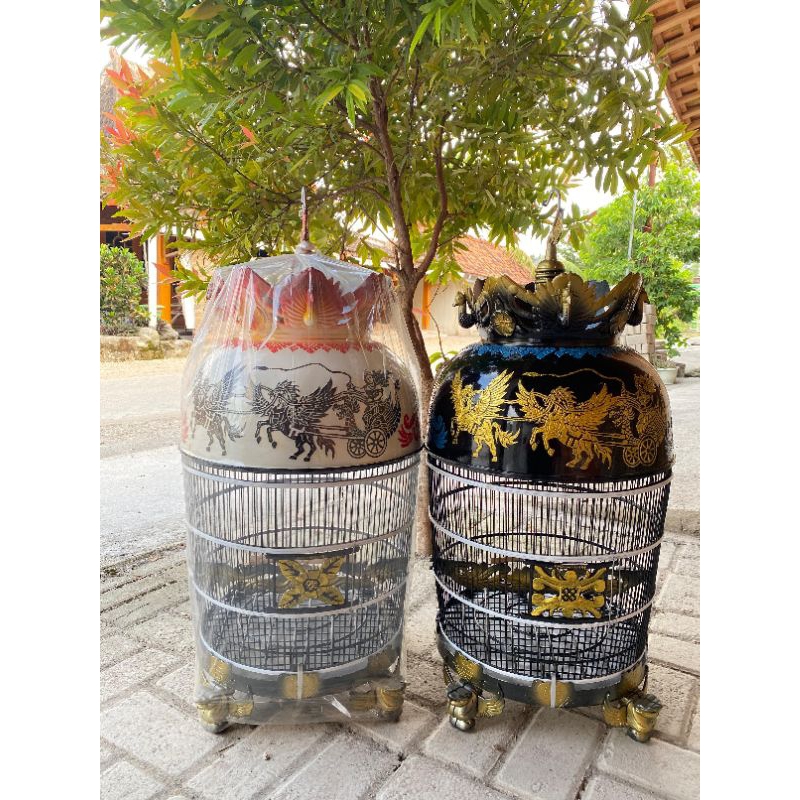 sangkar/kandang/kurungan burung perkutut fiber ukuran besar