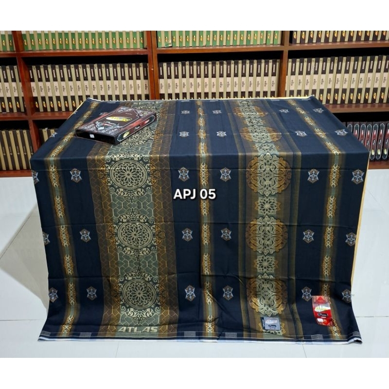 SALE SARUNG ATLAS PREMIUM 790 JACQUARD GOLD & ATLAS PREMIUM JAGUAR SIILVER TERBARU SONGKET JACQUARD
