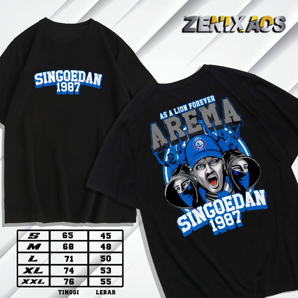 KAOS AREMANIA - T SHIRT SUPORTER AREMA KAOS AREMANIA MALANG COCOK UNTUK PRIA DAN WANITA
