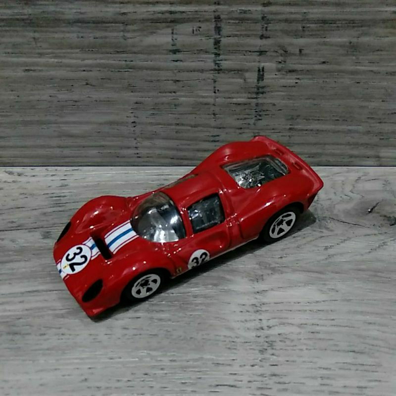 hotwheels ferrari p4 tampo 32