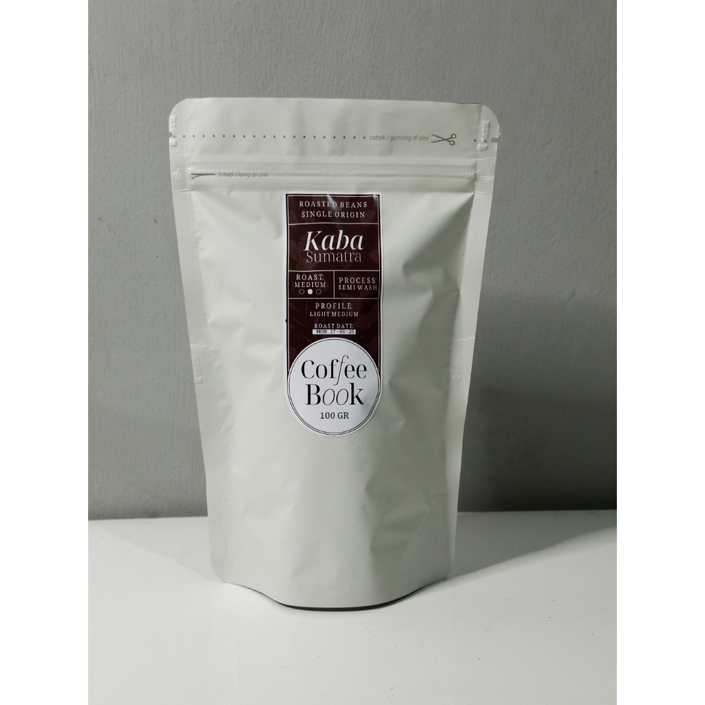 

Coffee Beans 250Gr| Kopi Full Arabika | Bubuk Kopi Arabica| KABA SUMATRA Medium Grind - CoffeeBook