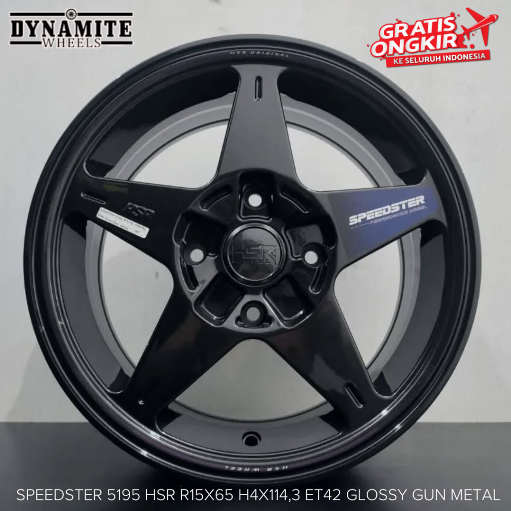 VELG RACING MURAH RING 15 HSR BUAT XENIA AVANZA KIJANG LGX LIVINA DAMAS|VELG MOBIL HSR RING 15 FREE 