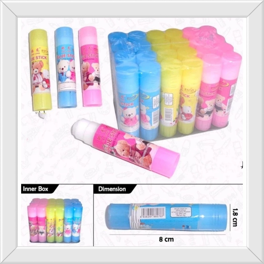 

Glue Stik 10g Lem Kertas Stik Kecil Non Toxic