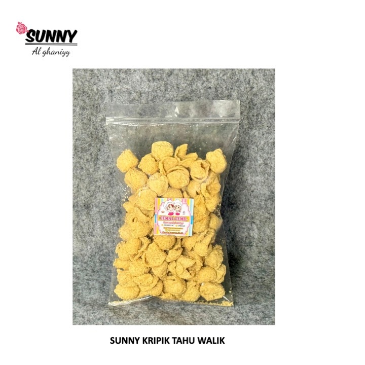 

Sunny Kripik Tahu Walik Krispi 250 Gram